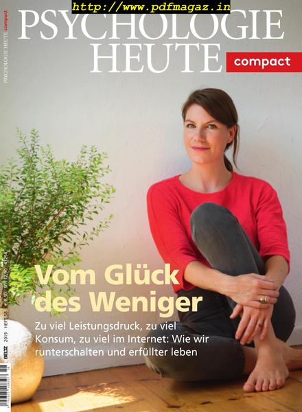 Psychologie Heute Compact – Nr.58, 2019
