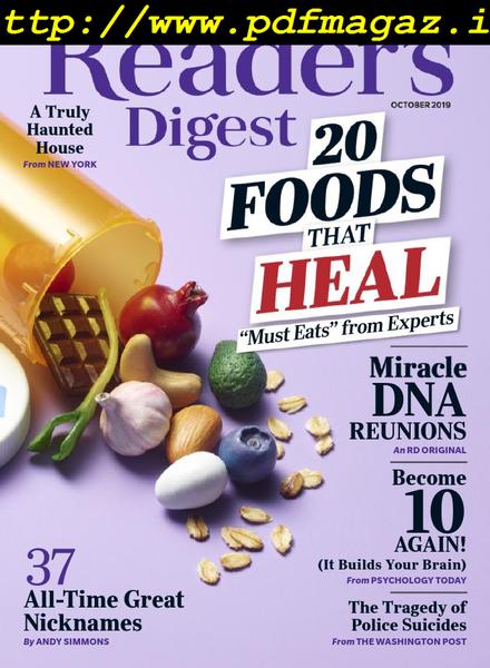 Reader’s Digest USA – October 2019