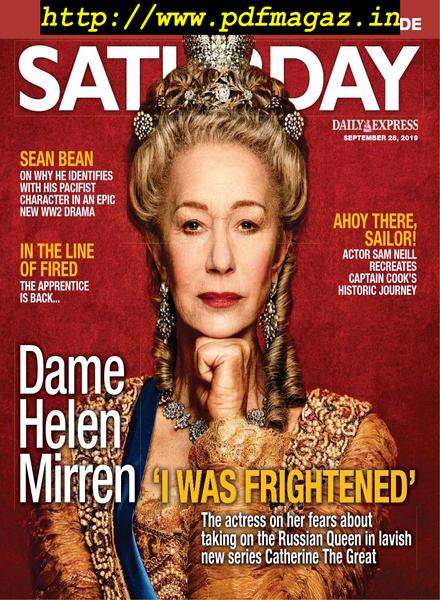 Saturday Magazine – September 28, 2019