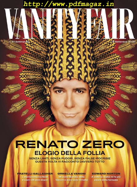 Vanity Fair Italia – 18 settembre 2019