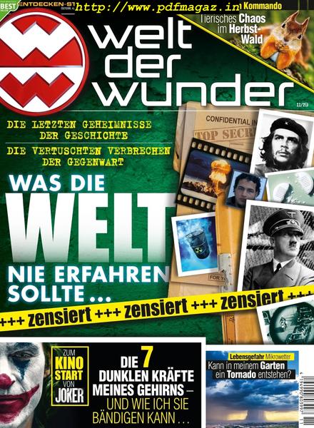 Welt der Wunder – Nr.11, 2019
