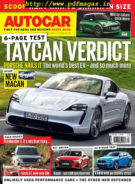 Autocar UK – 25 September 2019