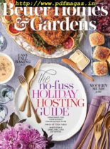 Better Homes & Gardens USA – November 2019