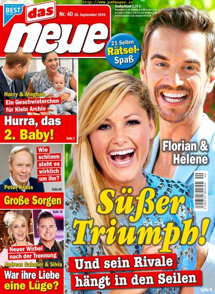 Das Neue – 28 September 2019