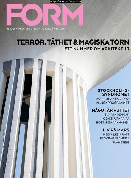 FORM – 14 oktober 2019