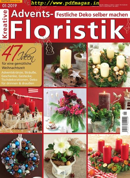 Kreative Advents – Floristik – Nr.1, 2019