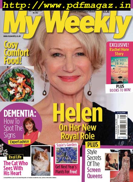 My Weekly – 17 September 2019