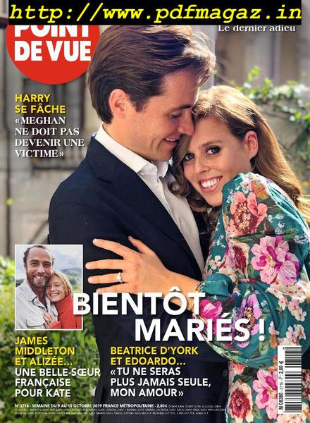 Point de Vue – 09 octobre 2019