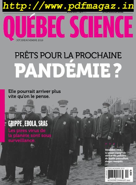 Quebec Science – Octobre-Novembre 2019