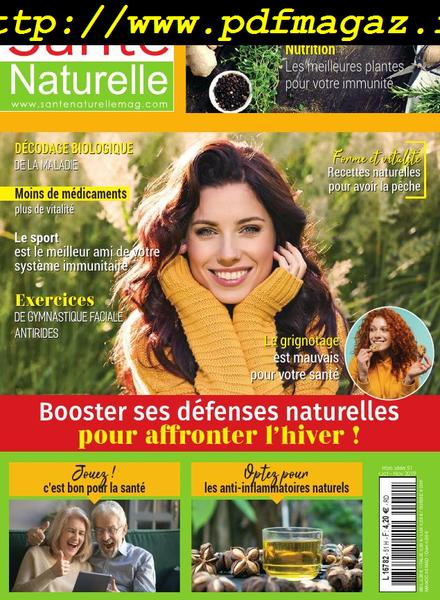 Sante Naturelle – Hors-Serie – octobre 2019