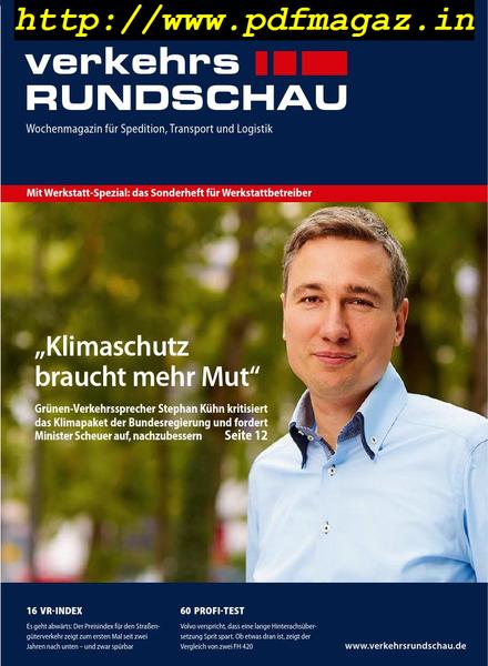VerkehrsRundschau – 30 September 2019