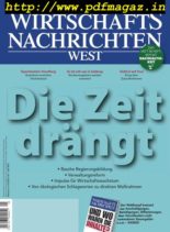 Wirtschaftsnachrichten West – Oktober 2019