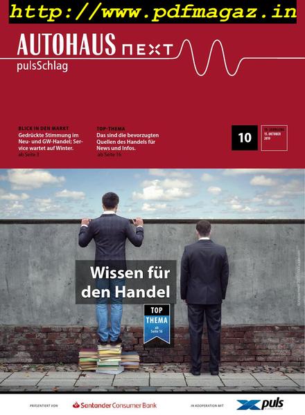 Autohaus pulsSchlag – Oktober 2019
