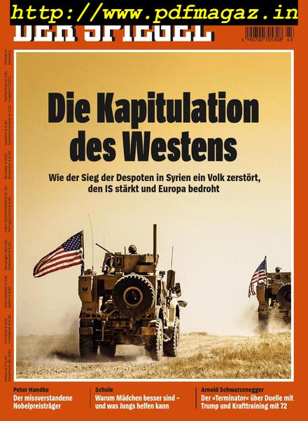 Der Spiegel – 19 Oktober 2019