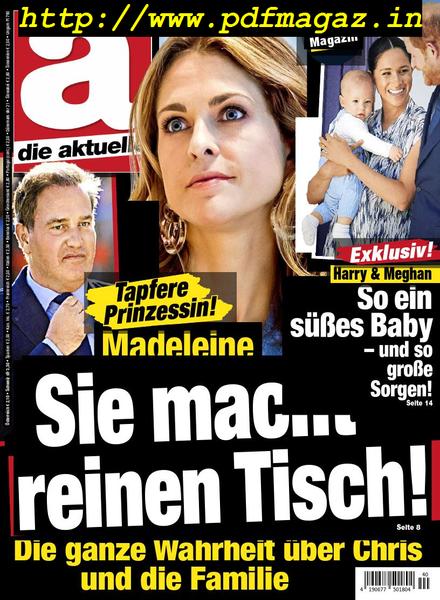 die aktuelle – 28 September 2019