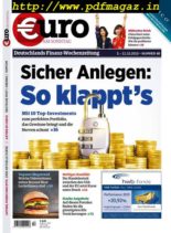 Euro am Sonntag – 05 Oktober 2019