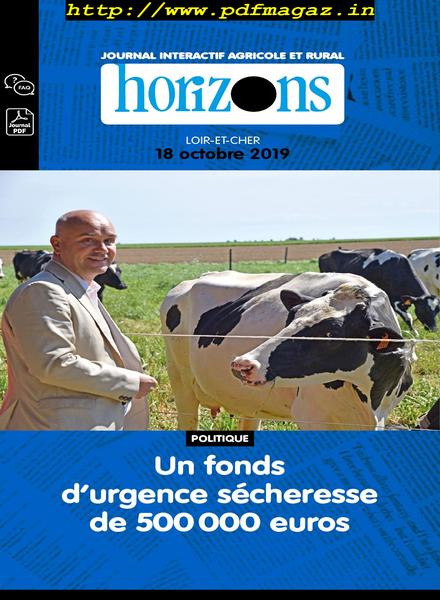 Horizons Centre Ile-de-France – 18 octobre 2019