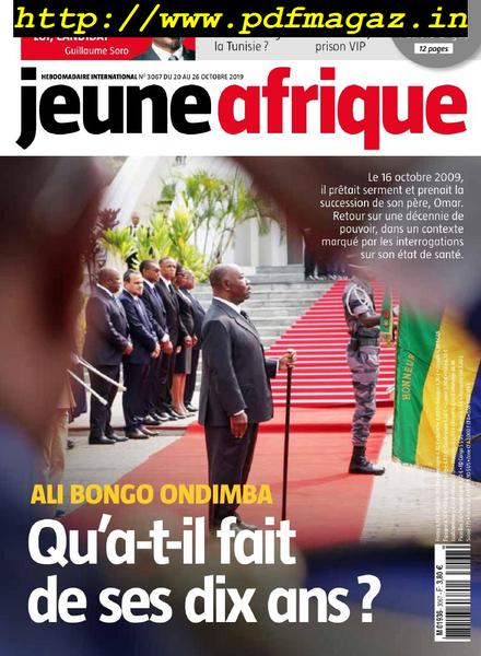 Jeune Afrique – 20 Octobre 2019