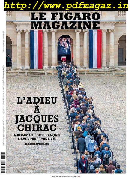Le Figaro Magazine – 4 Octobre 2019