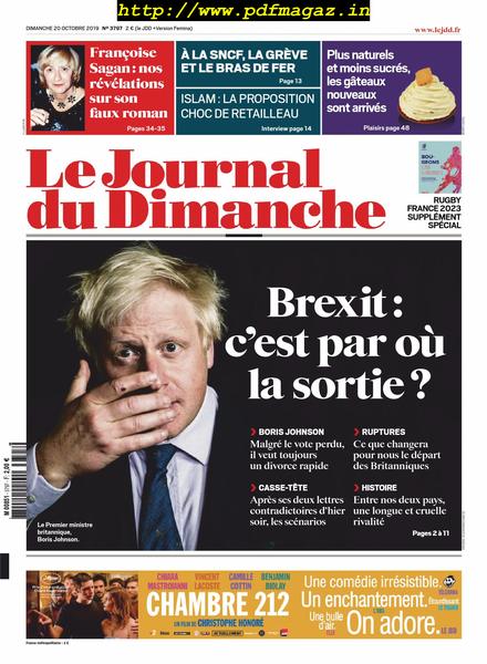 Le Journal du Dimanche – 20 octobre 2019