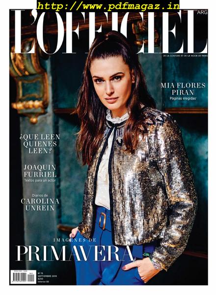 L’Officiel Argentina – septiembre 2019