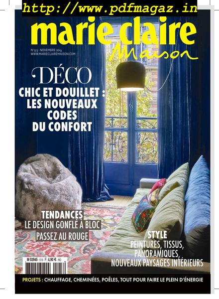 Marie Claire Maison France – novembre 2019