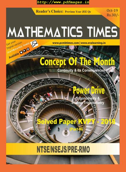 Mathematics Times – October 2019
