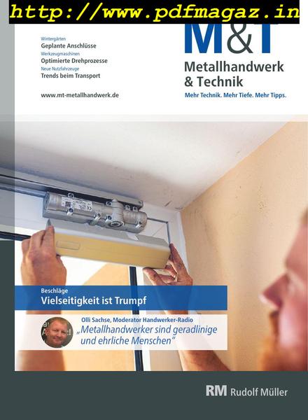 M&T Metallhandwerk – Oktober 2019