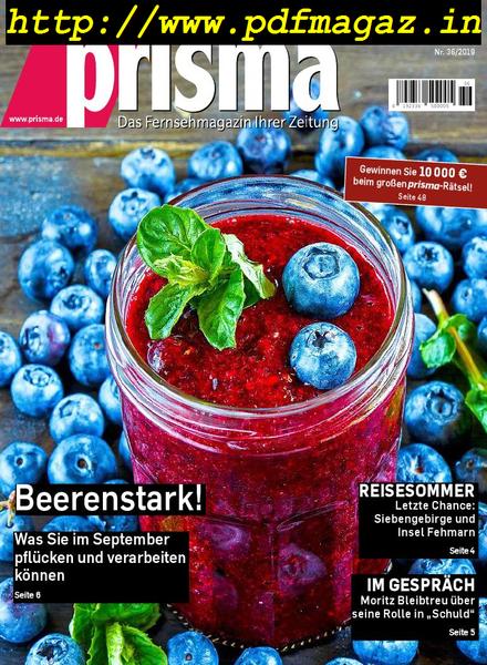 Prisma – 07 September 2019