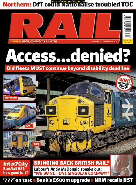 Rail – October 23, 2019