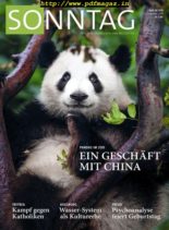 Sonntag – 19 September 2019