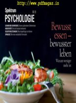 Spektrum Psychologie – Oktober 2019