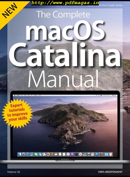 The Complete MacOs Catalina Manual – Volume 36 2019
