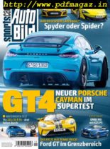 Auto Bild Sportscars – Oktober 2019