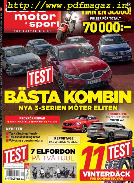 Auto Motor & Sport Sverige – 17 oktober 2019