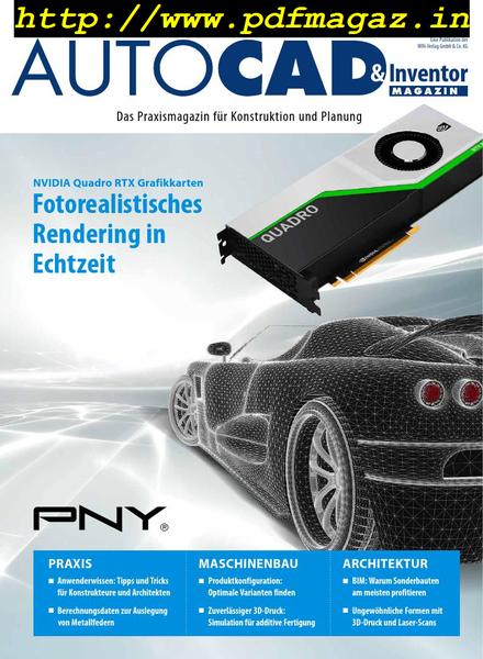 Autocad & Inventor Magazin – Oktober-November 2019