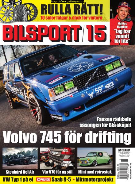 Bilsport – 17 oktober 2019