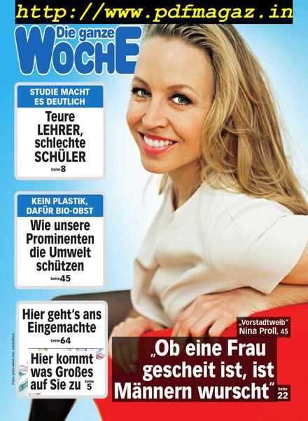 Die ganze Woche – 18 September 2019