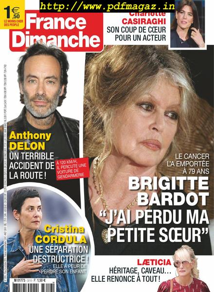 France Dimanche – 18 octobre 2019