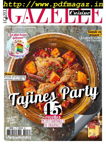 Gazelle Cuisine – Special Tajines – N 8, 2019