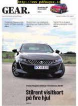 Gear – 19 oktober 2019