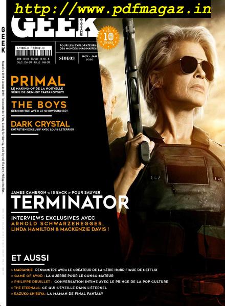 Geek France – novembre-decembre 2019
