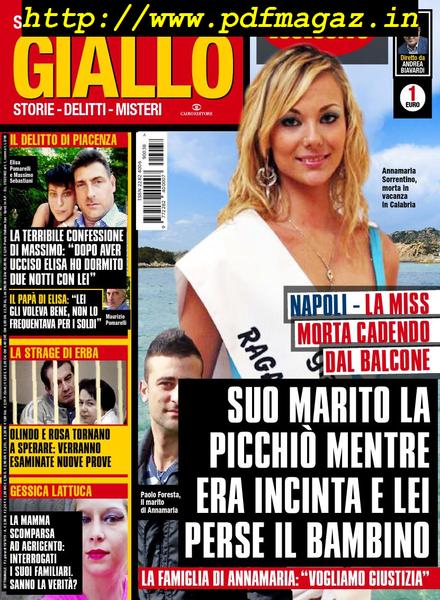Giallo – 25 Settembre 2019