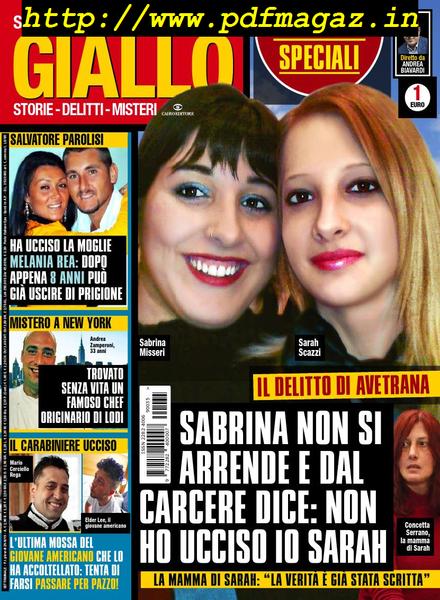Giallo – 4 Settembre 2019
