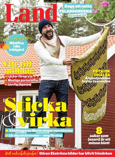 Land – 18 oktober 2019