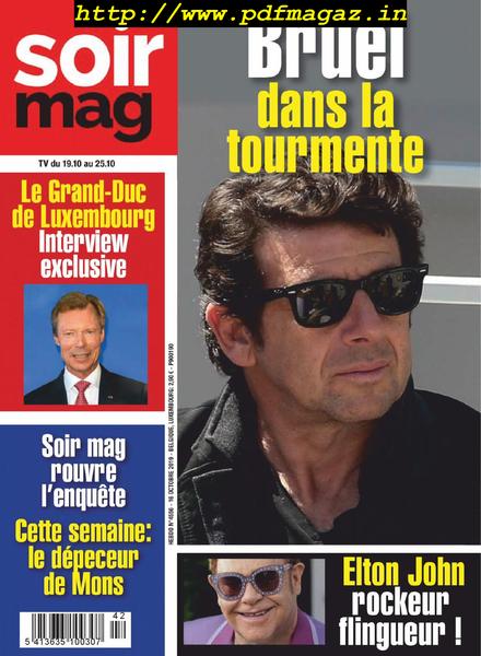 Le Soir Magazine – 21 octobre 2019