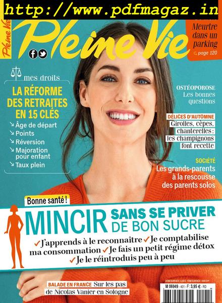 Pleine Vie – novembre 2019
