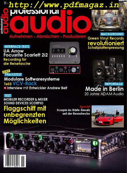 Professional Audio – November 2019