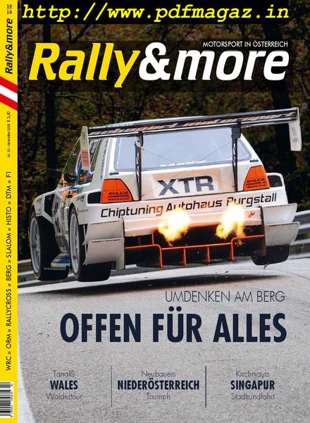 Rally&more – Oktober 2019