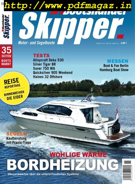 Skipper Bootshandel – Oktober 2019